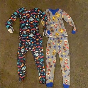 Set of cuddl duds jammies